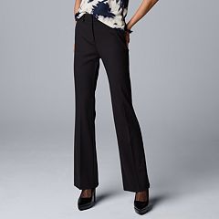 Women's Simply Vera Vera Wang High-Rise Ponte Skinny Pants - Black Coated ( XL SHORT) – BrickSeek