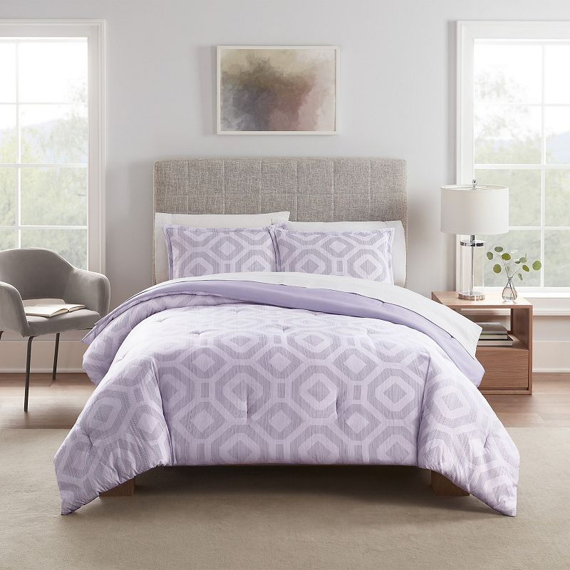 44171094 Serta Simply Clean Skyler Textured Geometric Antim sku 44171094