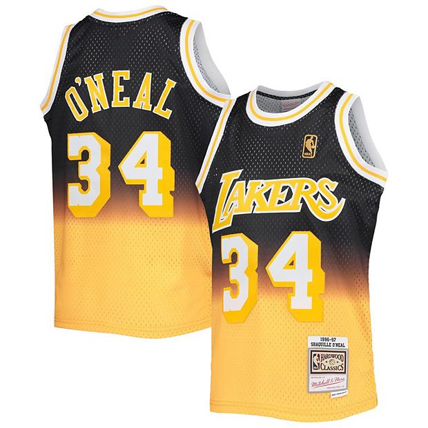 Youth Los Angeles Lakers Shaquille O'Neal Swingman Gold Jersey