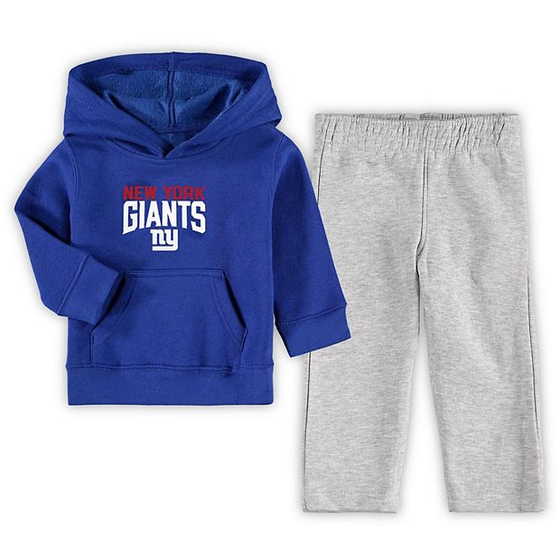 New York Giants Youth Fan Flare Pullover Hoodie & Pants Set