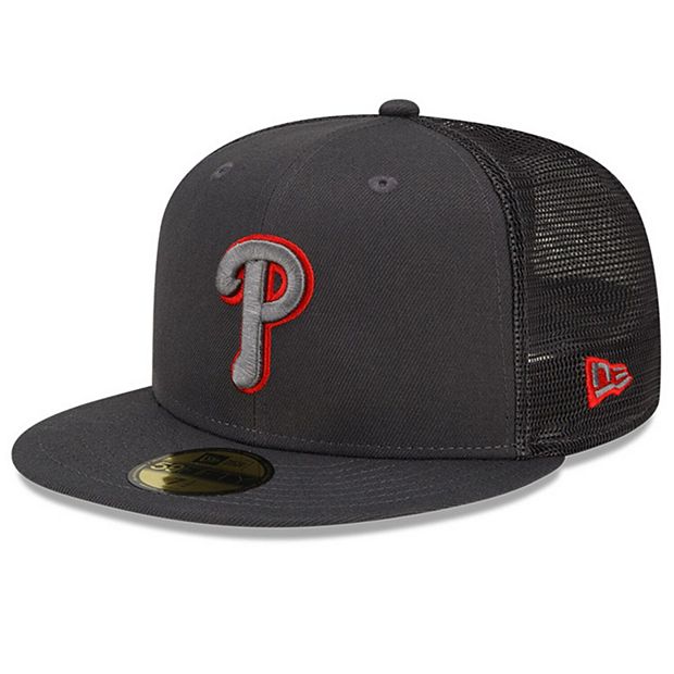 New Era Philadelphia Phillies Black Jersey 59FIFTY Fitted Hat