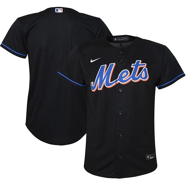 New York Mets Nike Preschool Alternate Replica Team Jersey - Black