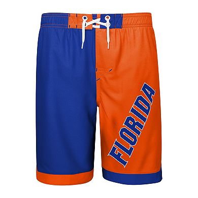 Youth Royal/Orange Florida Gators Conch Bay Swim Shorts