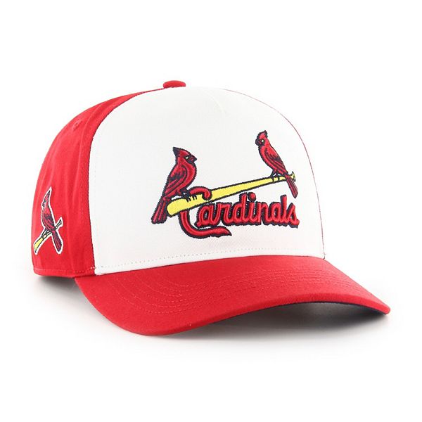 Men's '47 Red/White St. Louis Cardinals Cooperstown Collection Retro Contra  Hitch Snapback Hat