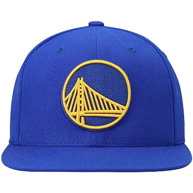Men's Mitchell & Ness Royal Golden State Warriors Ground 2.0 Snapback Hat