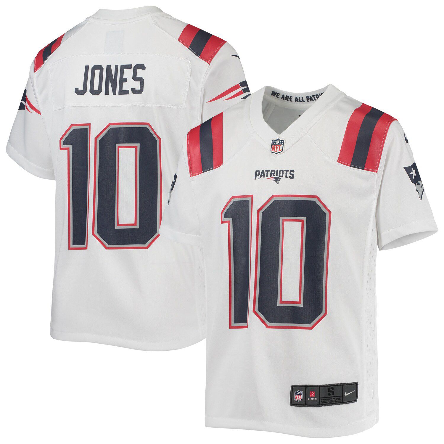 Limited Men's Daniel Jones White Jersey - #8 Football New York