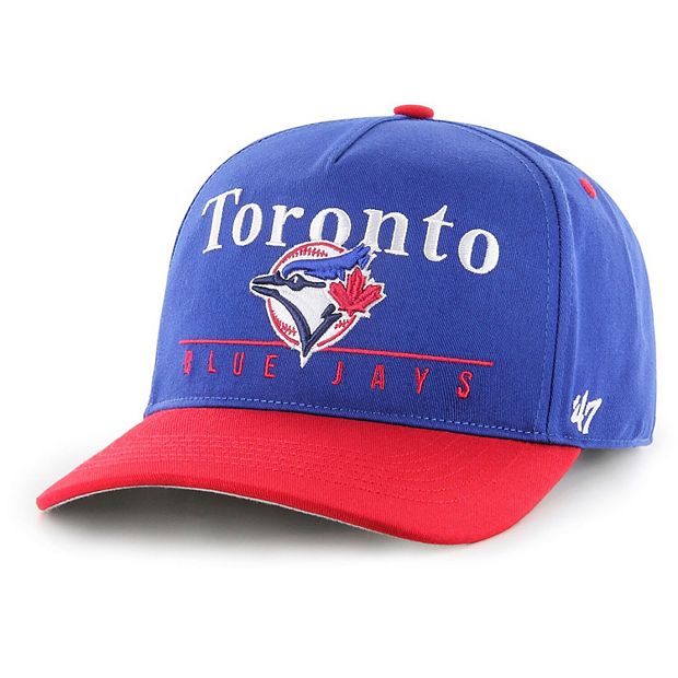 Men's '47 Royal/Red Toronto Blue Jays Retro Super Hitch Snapback Hat