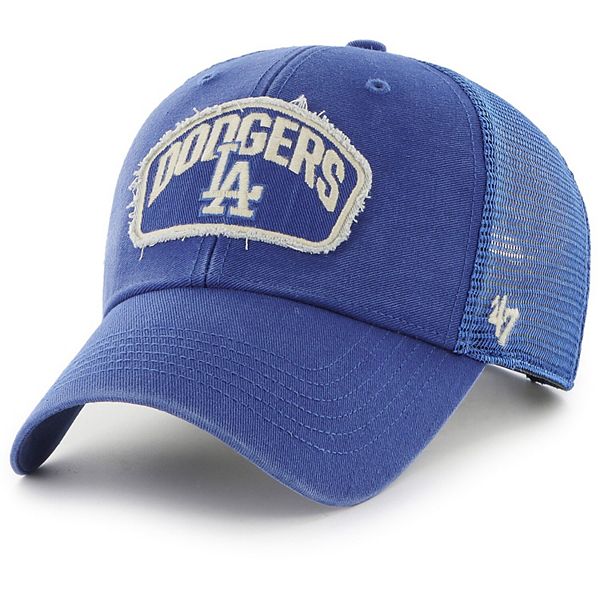 Men's '47 Royal Los Angeles Dodgers Cledus MVP Trucker Snapback Hat