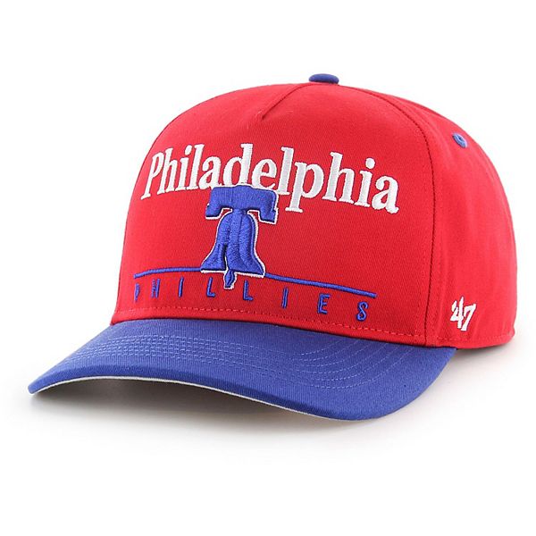 Men's '47 Red/Royal Philadelphia Phillies Retro Super Hitch Snapback Hat