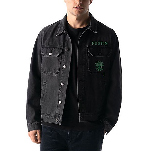 Black denim jacket kohls sale