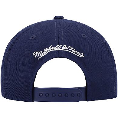 Men's Mitchell & Ness Navy Washington Wizards Ground 2.0 Snapback Hat