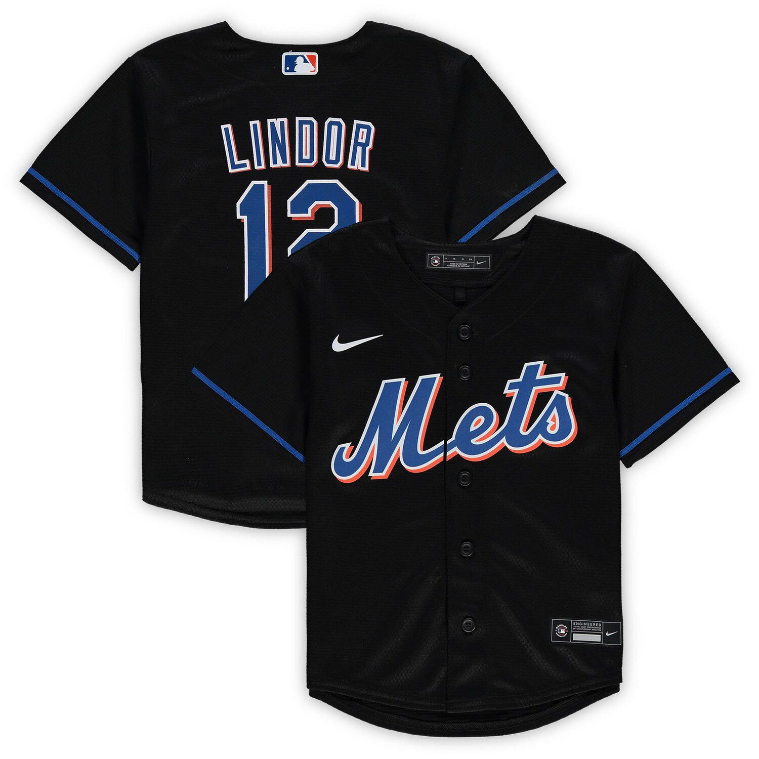 black francisco lindor jersey