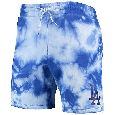 Men's New Era Royal Los Angeles Dodgers Team Dye Shorts