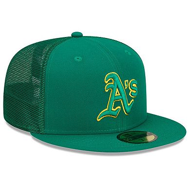 Men's New Era Green Oakland Athletics 2022 Batting Practice 59FIFTY Fitted Hat