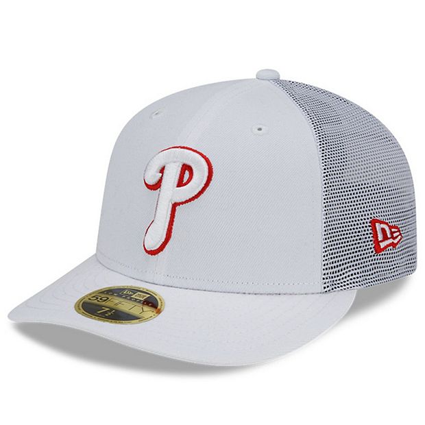 Philadelphia Phillies New Era Black & White Low Profile 59FIFTY