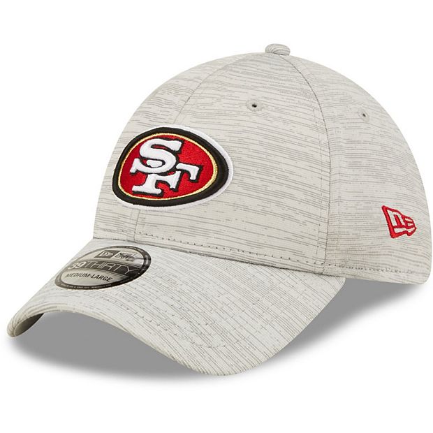 Men's New Era Gray San Francisco 49ers Distinct 39THIRTY Flex Hat