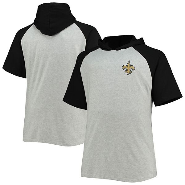 Tommy Hilfiger Men's Black New Orleans Saints Quarter-Zip Pullover