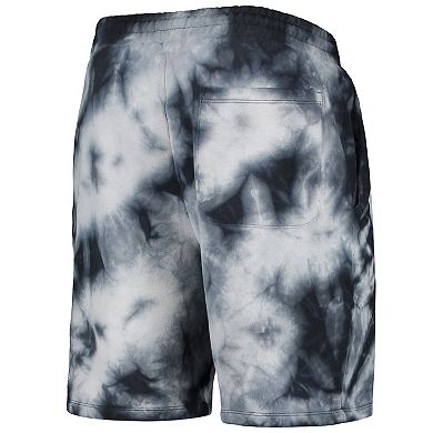 Men's New Era Black San Francisco Giants Team Dye Shorts