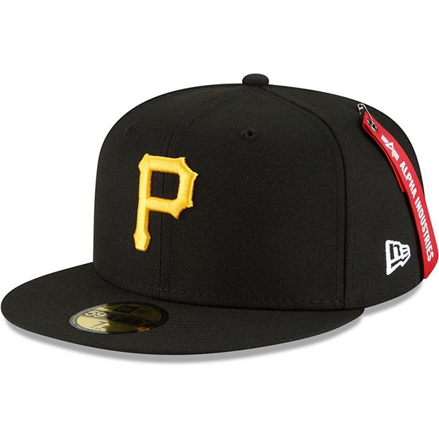 New Era Pittsburgh Pirates Fitted Yellow Bottom black 