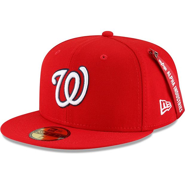 Washington Nationals ARMY CAMO TRUCKER Hat by New Era