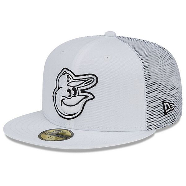 Baltimore Orioles New Era White State 59FIFTY Fitted Hat