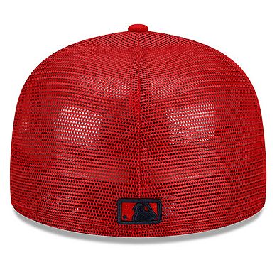 Men's New Era Red Washington Nationals 2022 Batting Practice 59FIFTY Fitted Hat