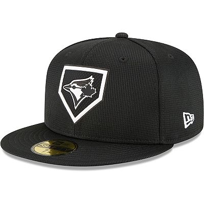 Men s New Era Black Toronto Blue Jays 2022 Clubhouse 59FIFTY Fitted Hat