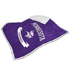 NFL Classic Minnesota Vikings Personalized 50x60 Plush Fleece Blanket