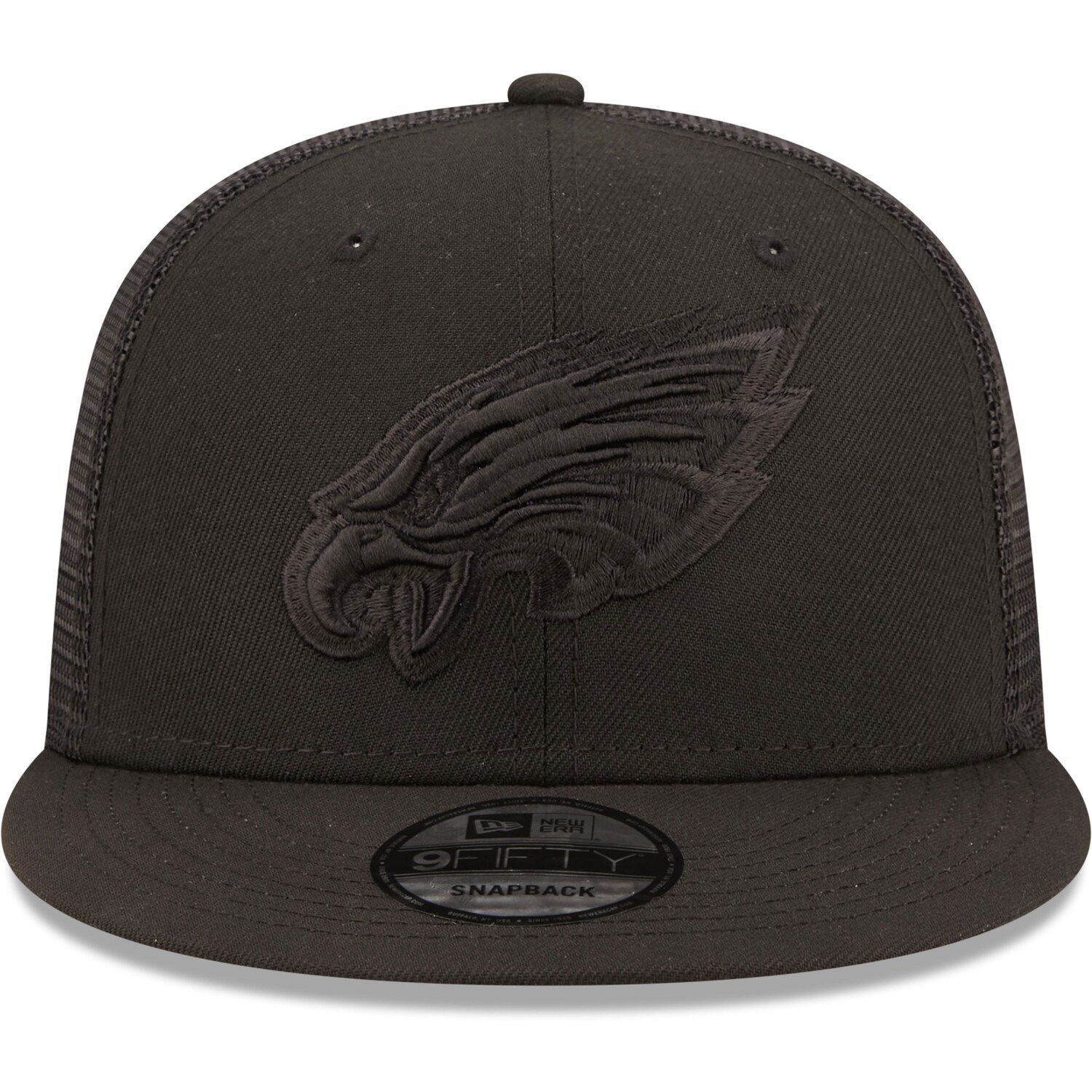 Philadelphia Eagles 2021 NFL Draft Trucker Hat  Black/ Grey Mesh Snapback  9Fifty Fitted Hat 