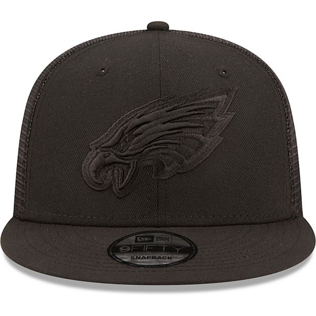 Men's New Era Black Philadelphia Eagles Classic 9FIFTY Trucker