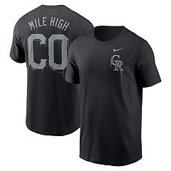 MLB Colorado Rockies Men's Long Sleeve Core T-Shirt - S