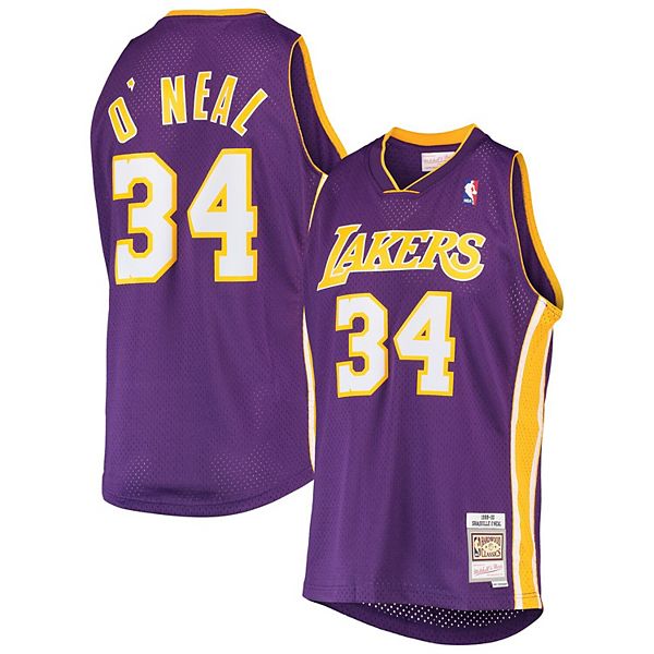 Women's Mitchell and Ness Los Angeles Lakers 1999 Shaquille O'Neal Dress