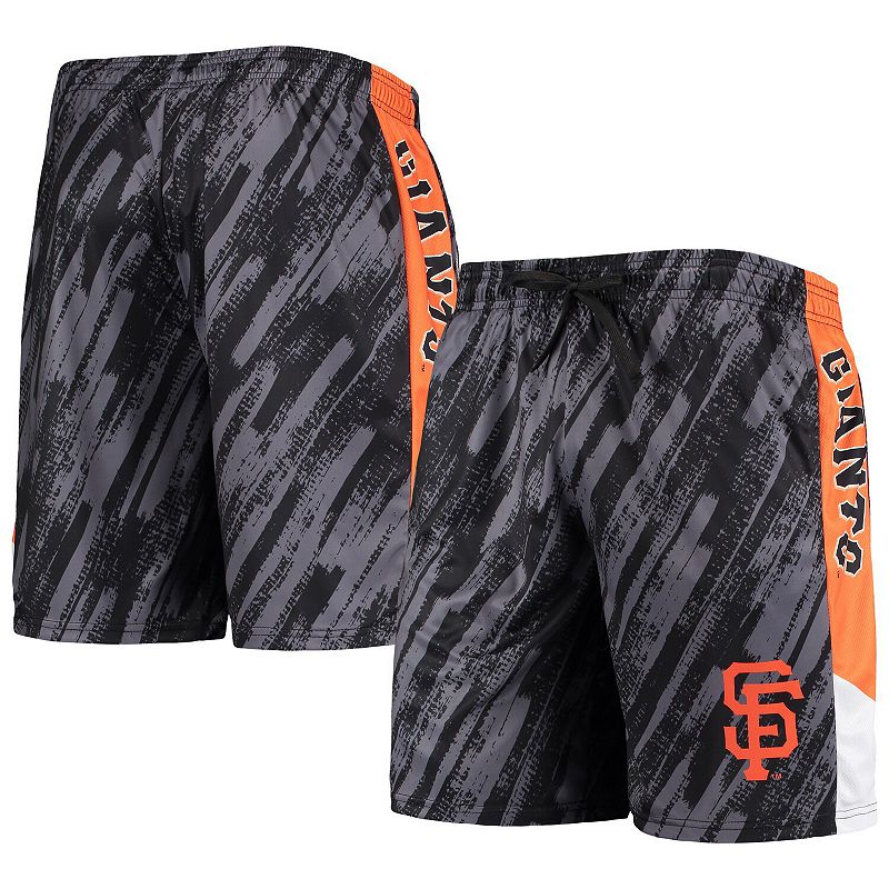Mens FOCO Black San Francisco Giants Static Shorts, Size: Small
