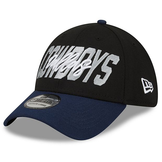 Men's New Era Black/Navy Dallas Cowboys 2022 NFL Draft Low Profile