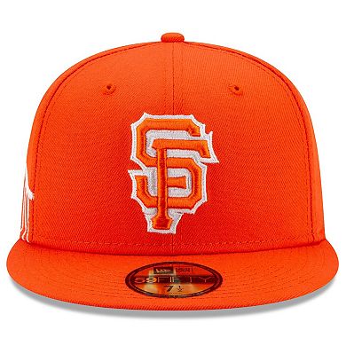 Men's New Era Orange San Francisco Giants 2021 City Connect 59FIFTY Fitted Hat