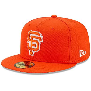 Men's New Era Orange San Francisco Giants 2021 City Connect 59FIFTY Fitted Hat