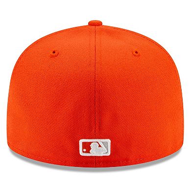 Men's New Era Orange San Francisco Giants 2021 City Connect 59FIFTY Fitted Hat