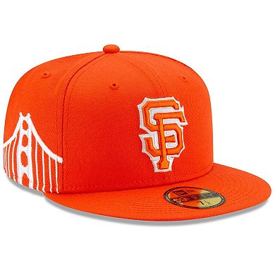 Men's New Era Orange San Francisco Giants 2021 City Connect 59FIFTY Fitted Hat