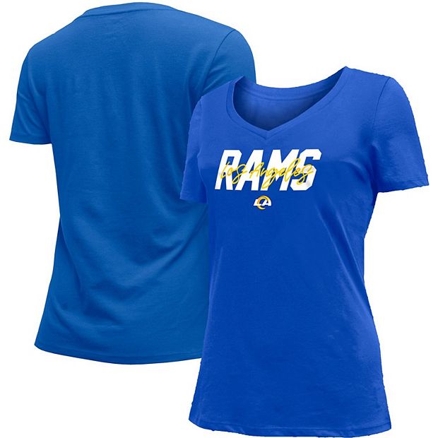 Nike Men's Royal Los Angeles Rams Broadcast Essential T-shirt