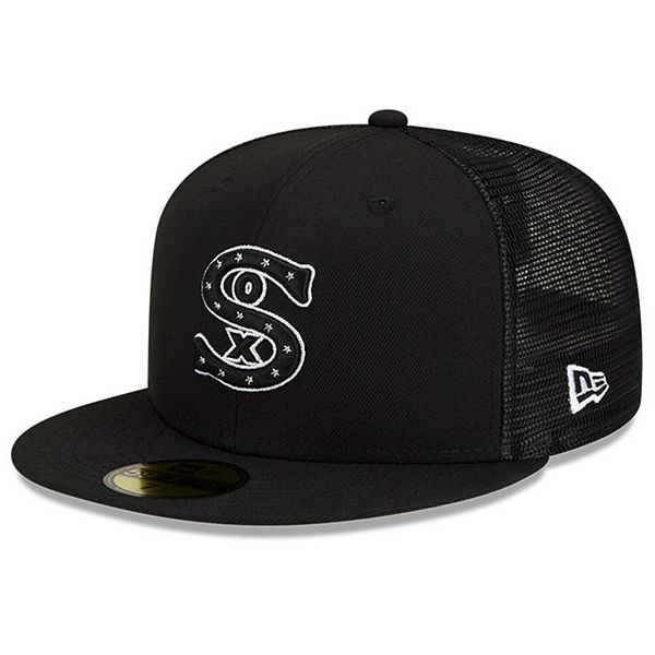 Men's New Era Black Chicago White Sox 2022 Batting Practice 39THIRTY Flex Hat, Size: Small/Medium