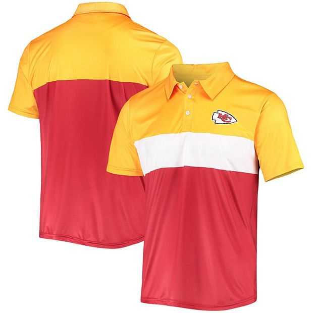 Nike Kansas City Chiefs Mens Red Team Short Sleeve Polo