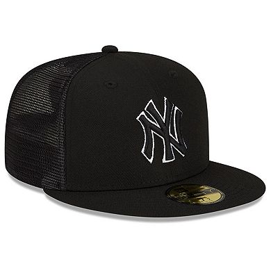 Men's New Era Black New York Yankees 2022 Batting Practice 59FIFTY Fitted Hat