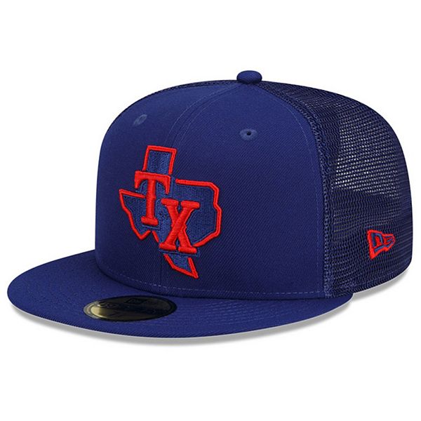 Men's New Era Royal Texas Rangers 2022 Batting Practice 59FIFTY Fitted Hat