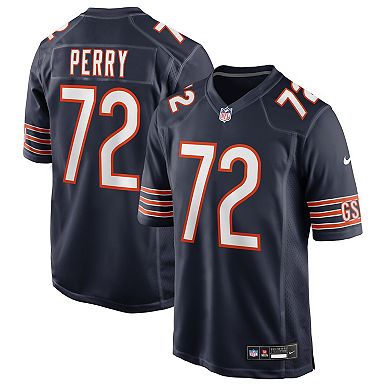 Men's Nike William Perry Navy Chicago Bears Game Retired Player Jersey