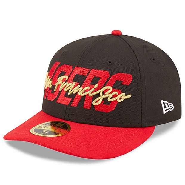 Men's New Era Scarlet San Francisco 49ers Basic 9FIFTY Adjustable Snapback  Hat