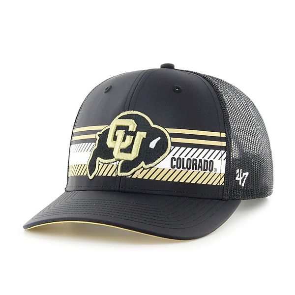 Men's '47 Black Colorado Buffaloes Howell MVP Trucker Snapback Hat