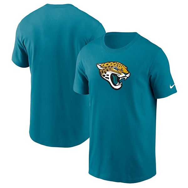 Mens Jacksonville Jaguars Primary Colour Logo Long Sleeve T-Shirt