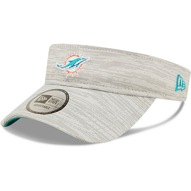 Men's Miami Dolphins Distinct 39Thirty Grey Stretch Fit Hat