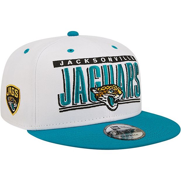 Jacksonville Jaguars New Era Icon 9FIFTY Snapback Hat - Teal