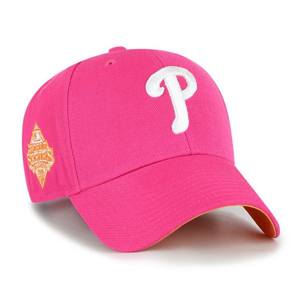 2008 Philadelphia Phillies World Series Game Used Baseball Hat Cap Wit —  Showpieces Sports